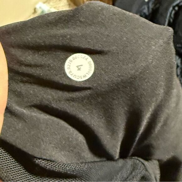 Lululemon Your True Trouser High Rise Pant Black- Size 4 - Picture 8 of 9